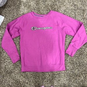 Fuchsia Champion crewneck